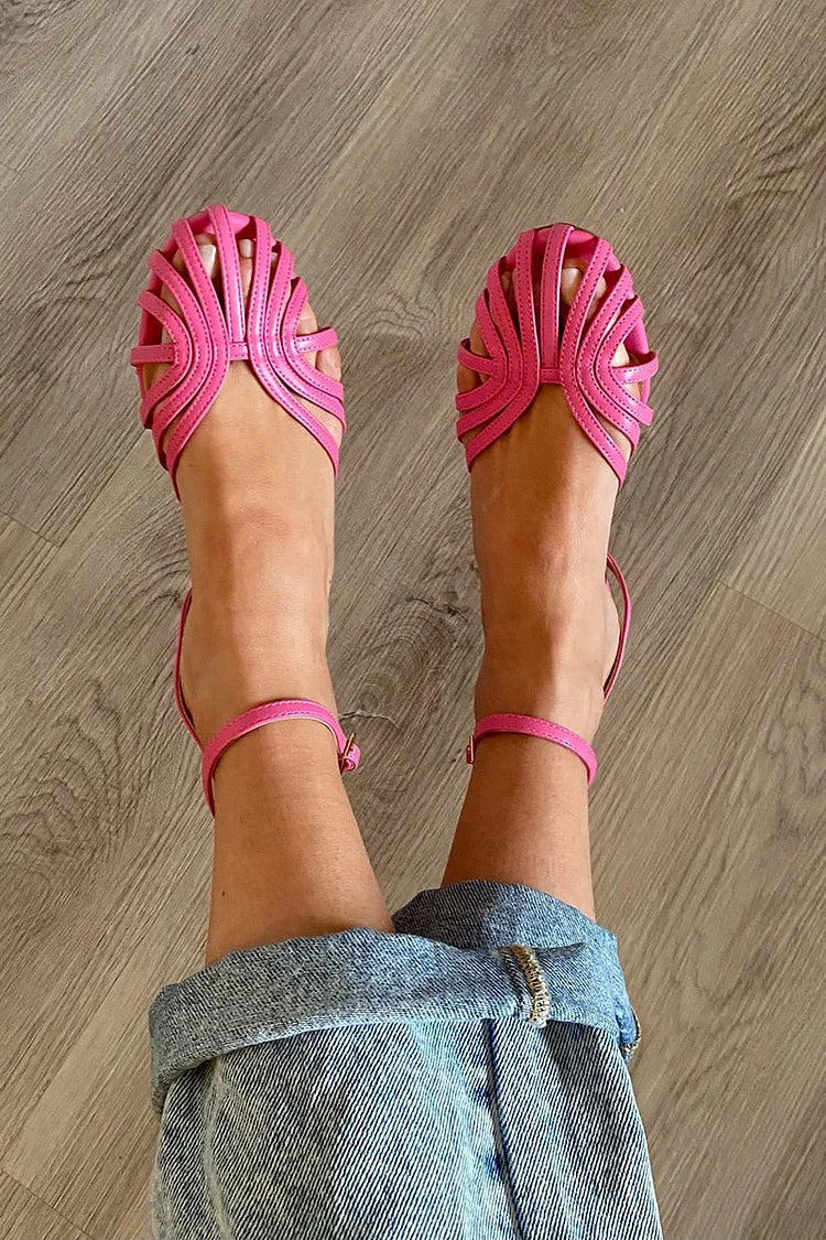 Varga | Zlaté sandále v štýle šperku