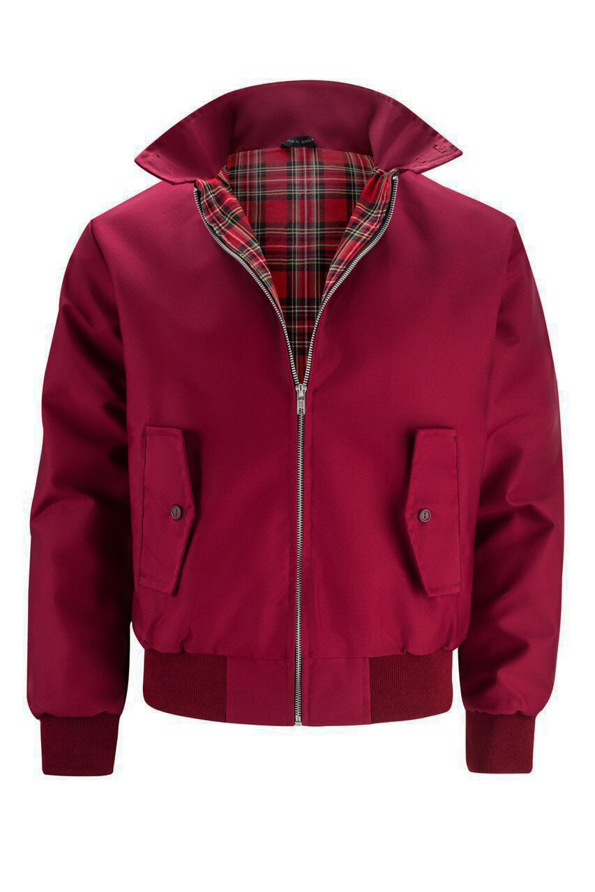 Varga | Blouson Harrington à doublure à carreaux