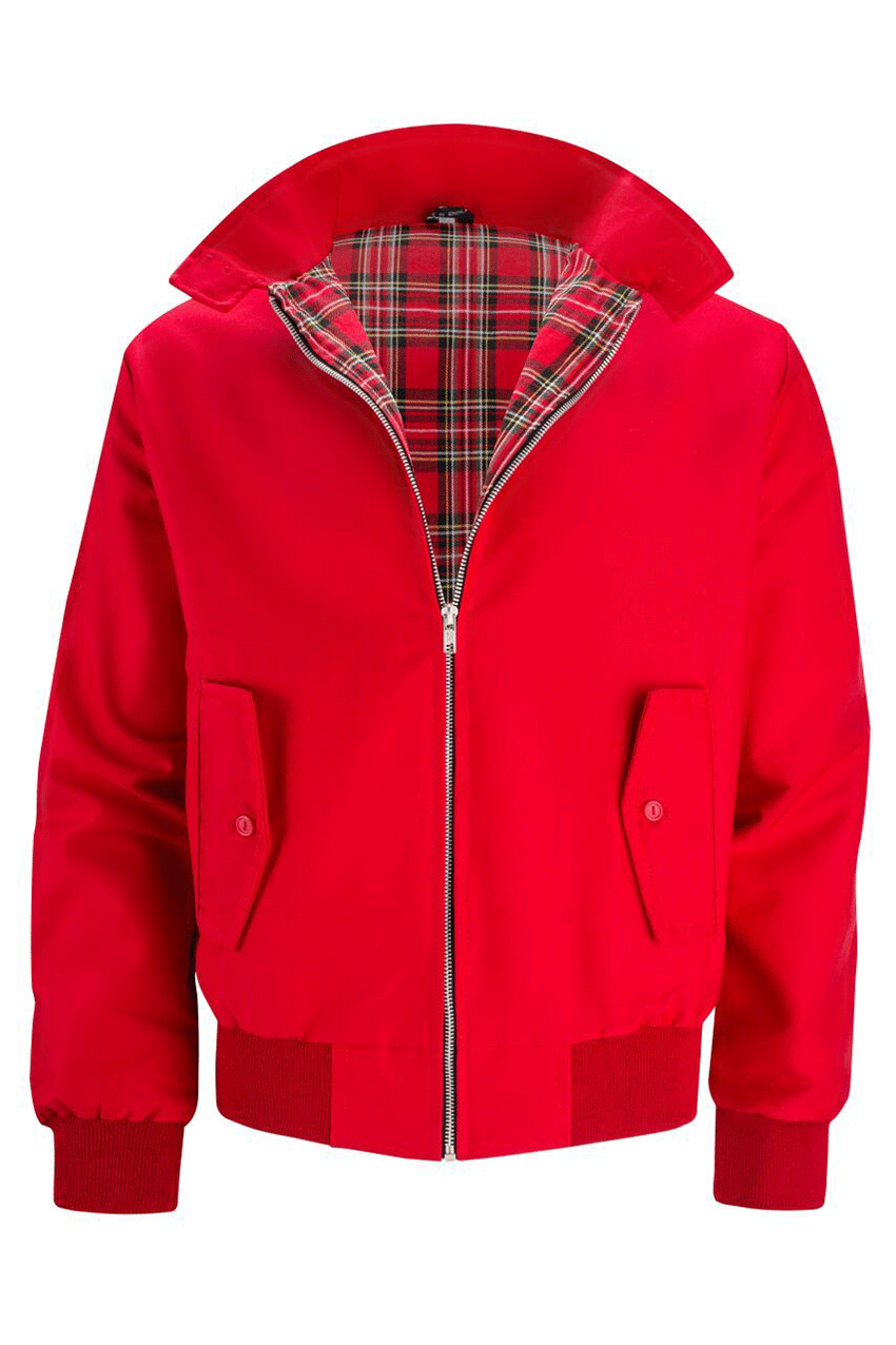 Varga | Blouson Harrington à doublure à carreaux