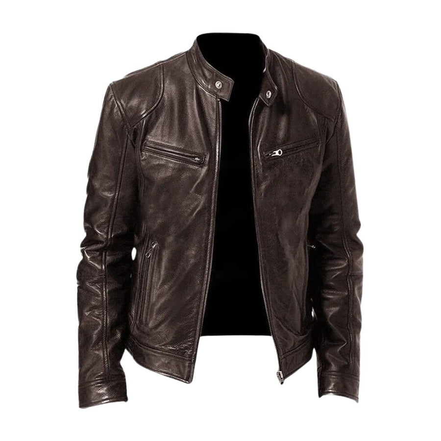 Varga | Veste en cuir casual