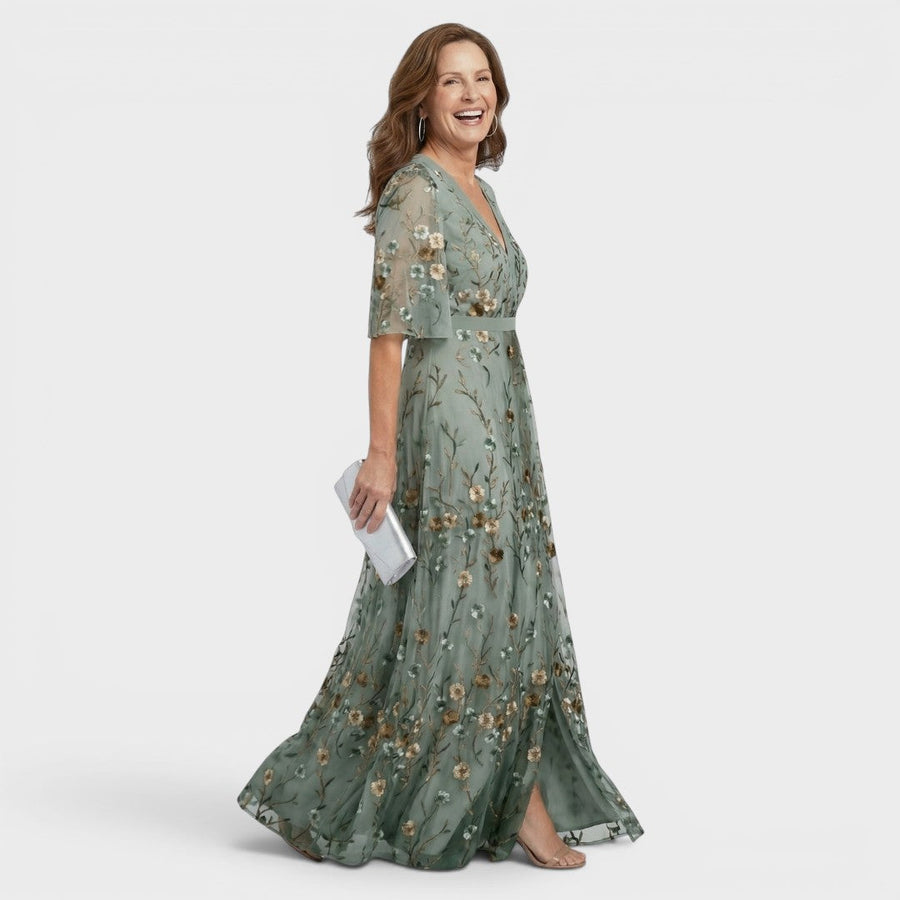 Varga | Vestido maxi halter fluido elegante pre ženy