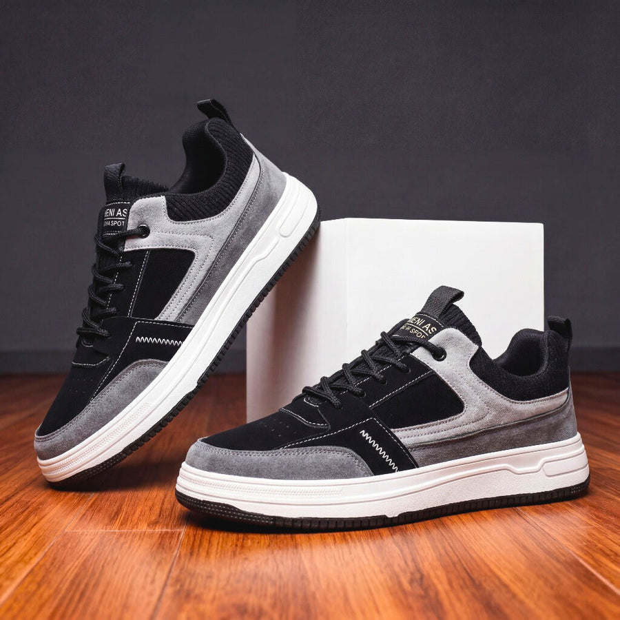 Varga | Baskets en cuir à lacets pour homme