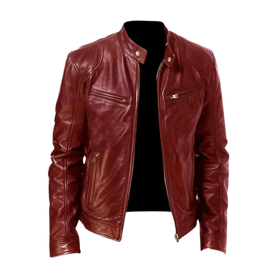 Varga | Veste en cuir casual