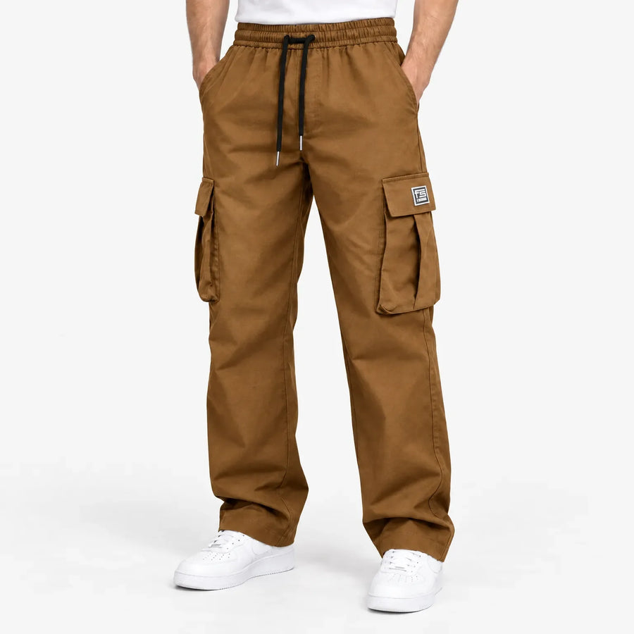 Varga | Pantalon cargo homme | Coupe ample à nombreuses poches | 1+1 OFFERT