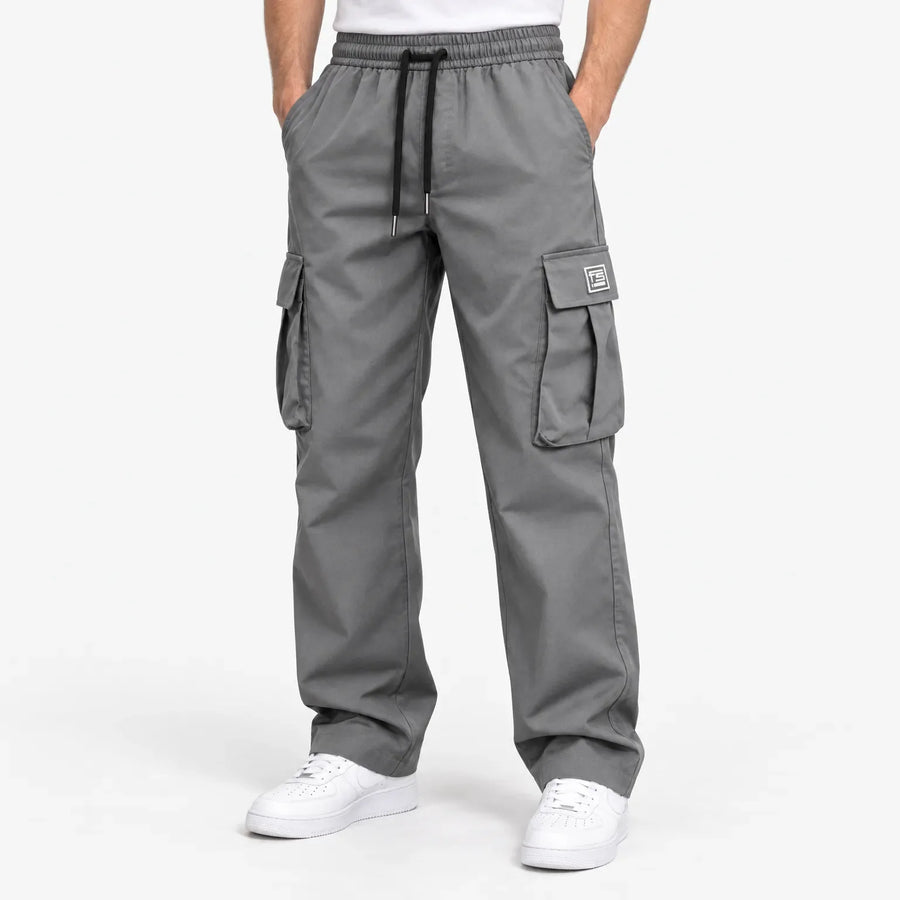 Varga | Pantalon cargo homme | Coupe ample à nombreuses poches | 1+1 OFFERT