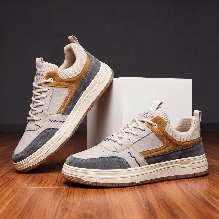 Varga | Baskets en cuir à lacets pour homme