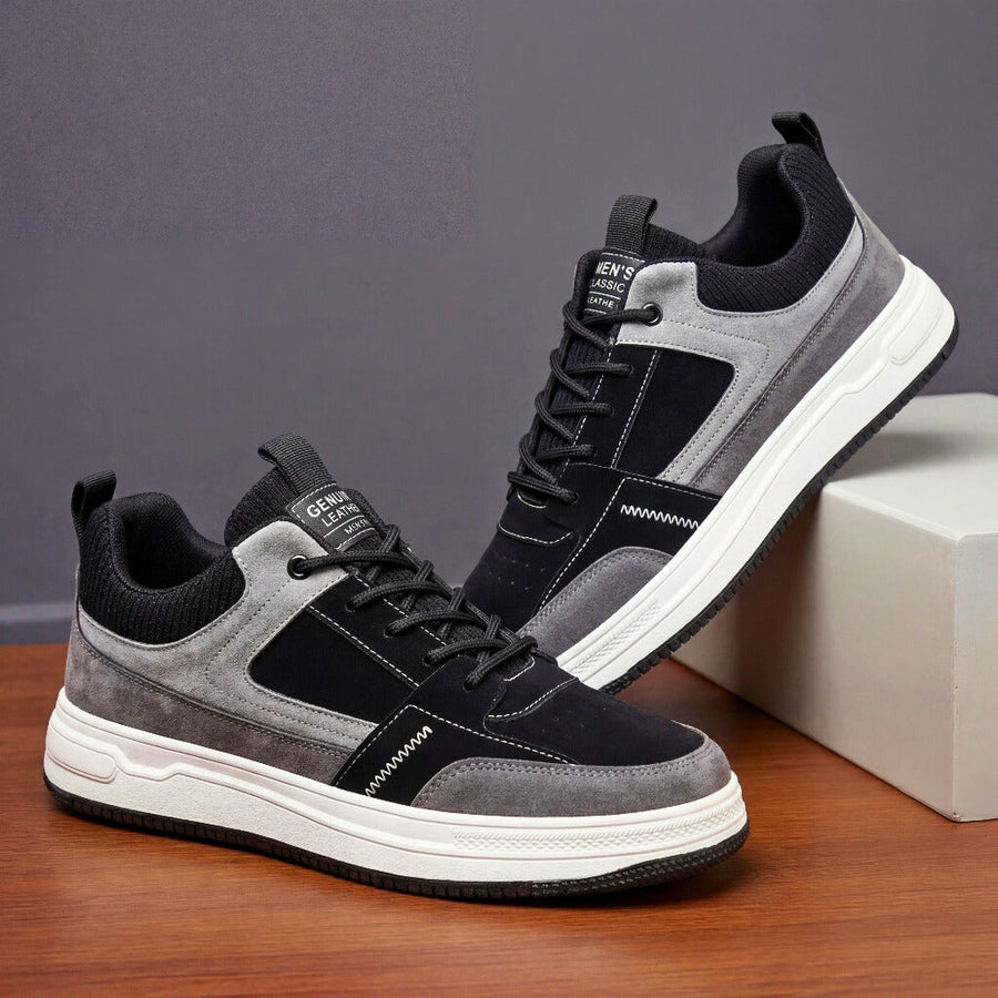 Varga | Baskets en cuir à lacets pour homme