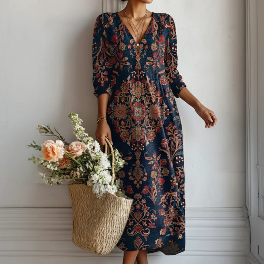 Varga | Boho šaty s potlačou pre ženy