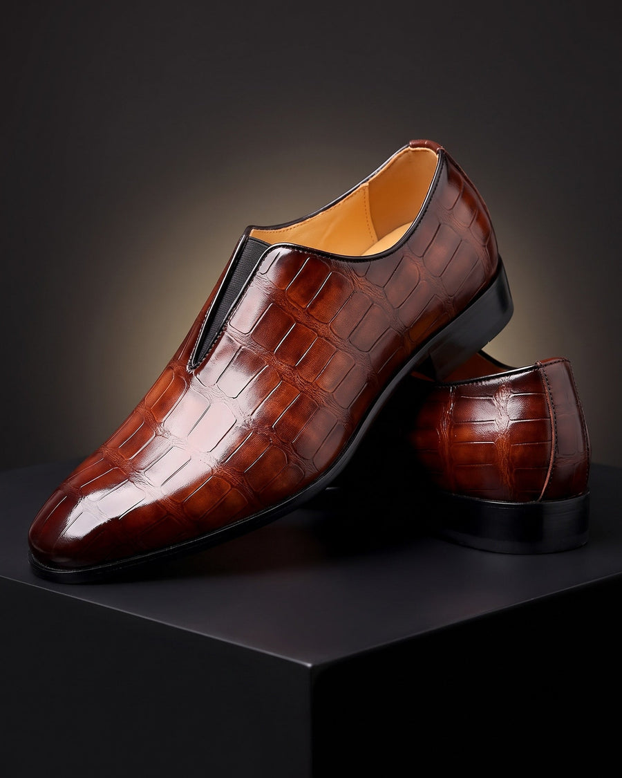 Varga | Mocasines sin agujetas de piel genuina