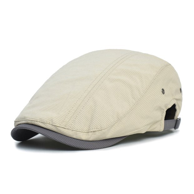 Varga | Casquette en coton rayé