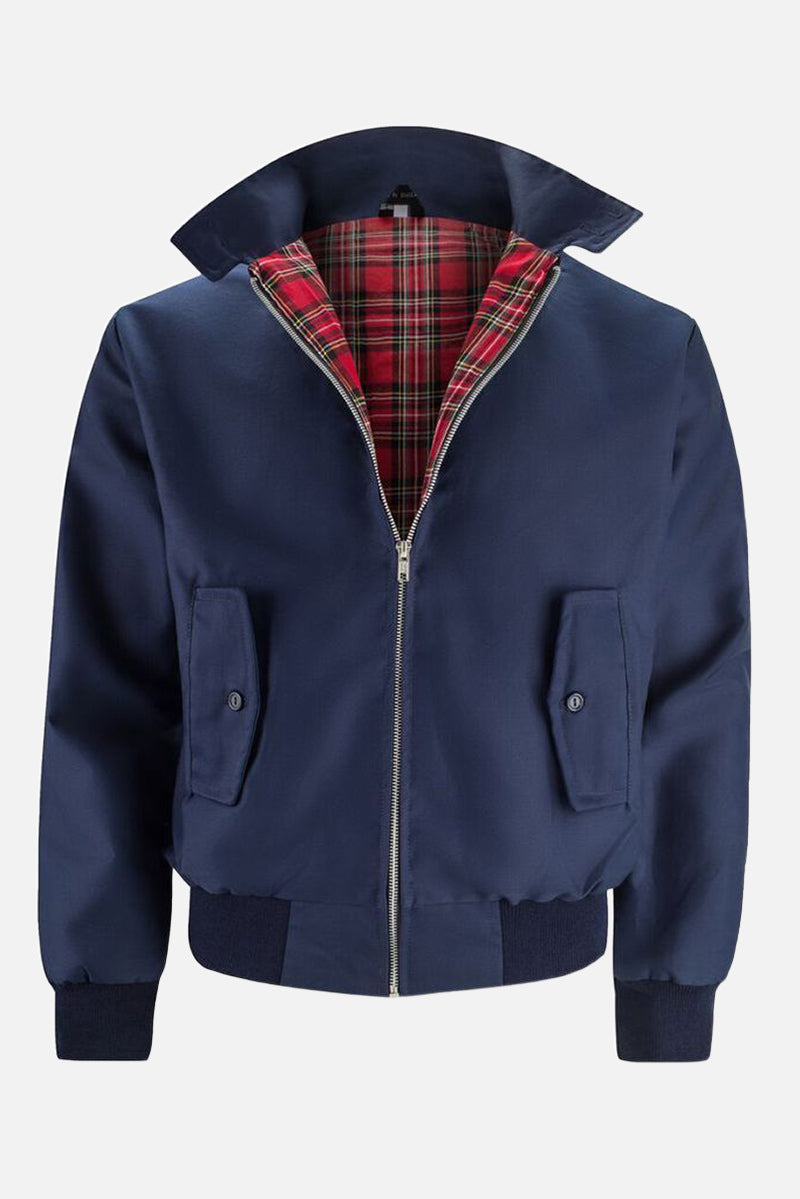 Varga | Blouson Harrington à doublure à carreaux
