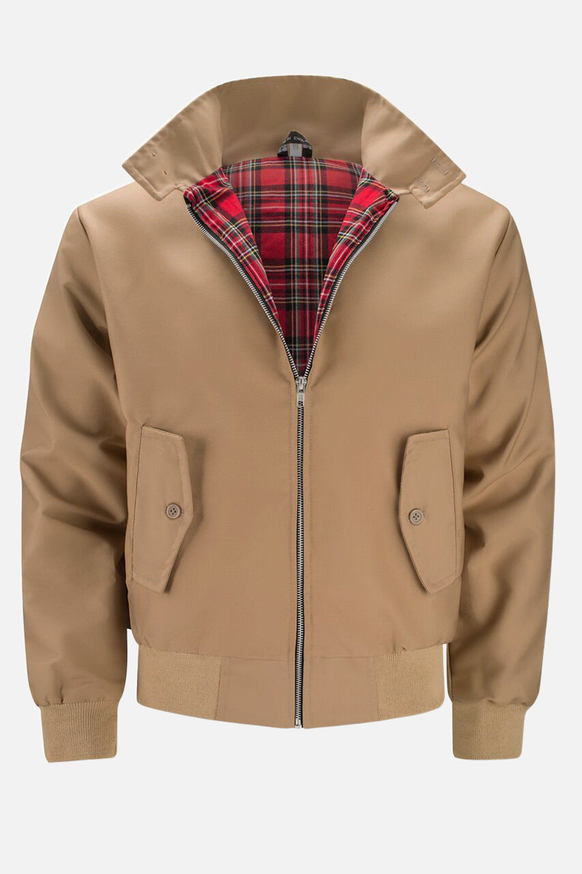 Varga | Blouson Harrington à doublure à carreaux