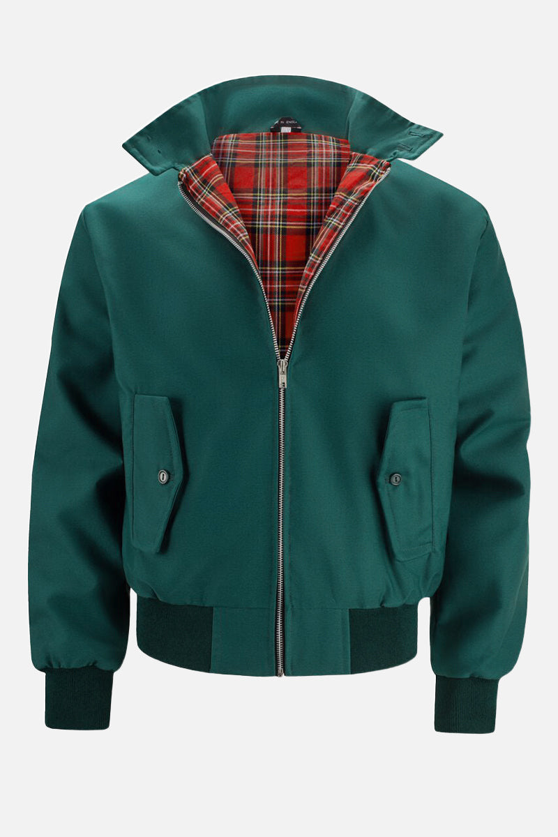 Varga | Blouson Harrington à doublure à carreaux