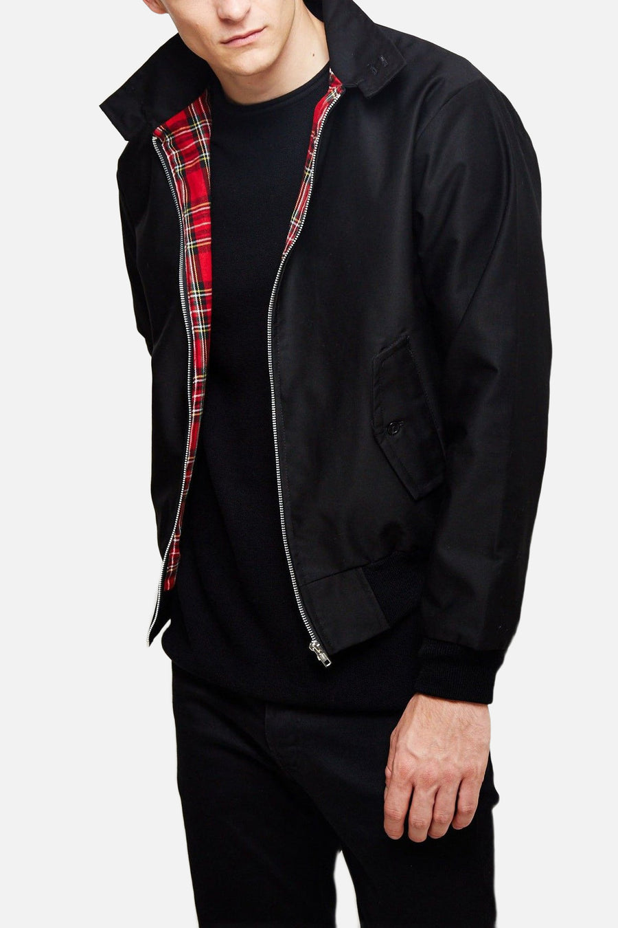 Varga | Blouson Harrington à doublure à carreaux