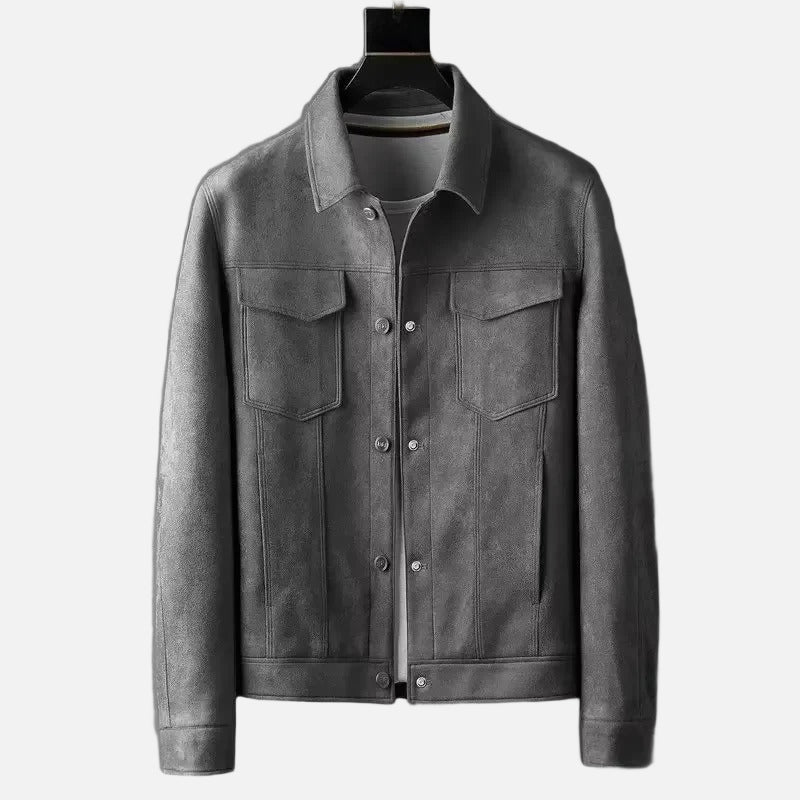Varga | Elegant Faux-Leather Jacket