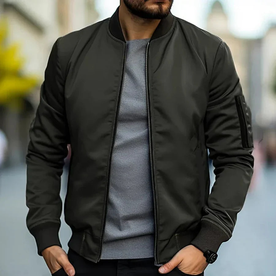 Varga | Elegant Classic Bomber Jacket