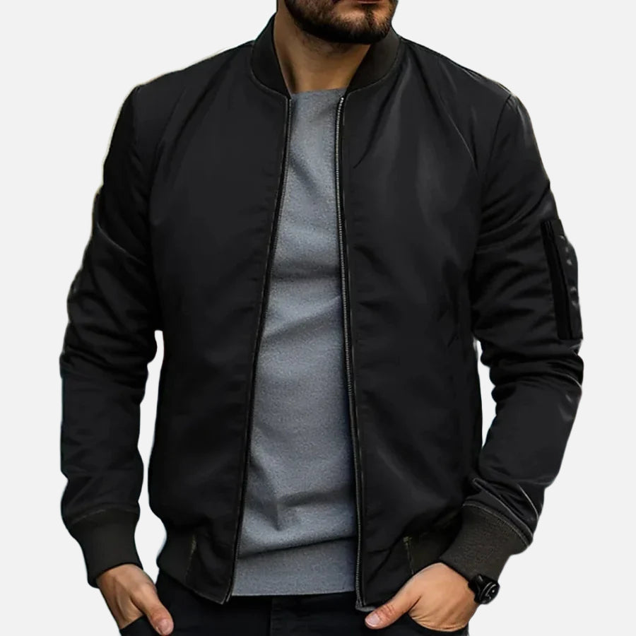 Varga | Elegant Classic Bomber Jacket