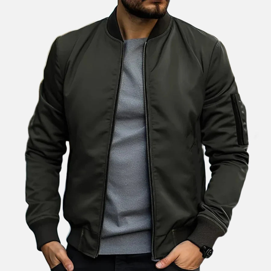 Varga | Elegant Classic Bomber Jacket