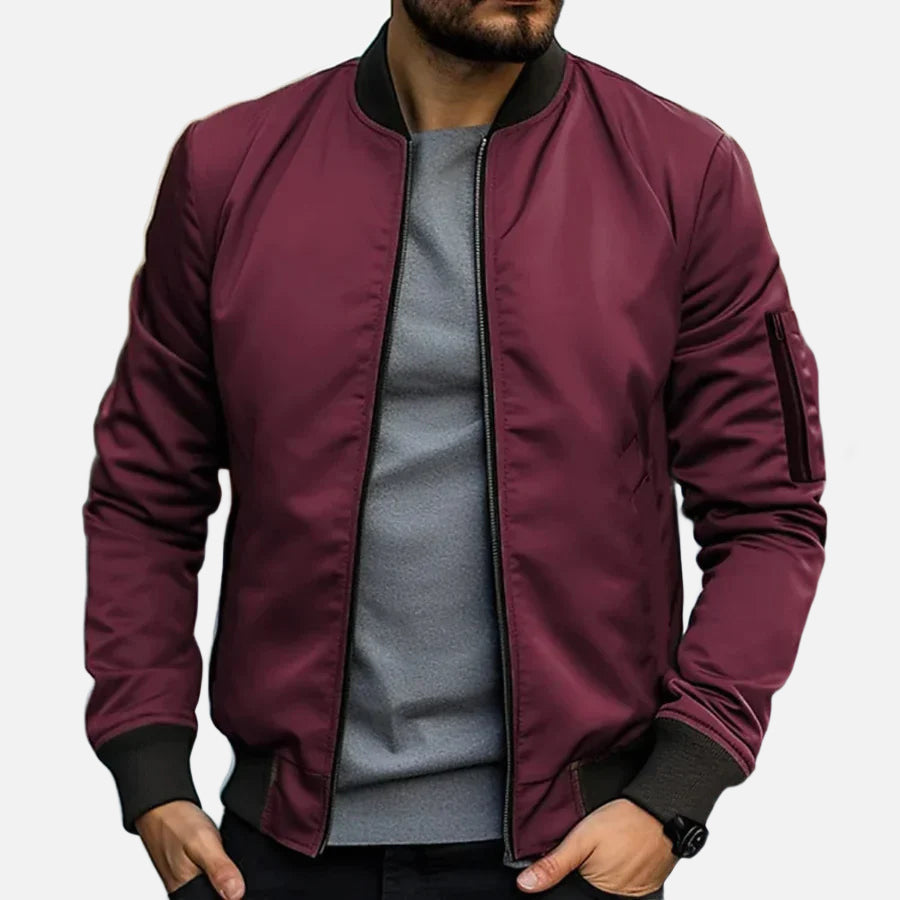 Varga | Elegant Classic Bomber Jacket