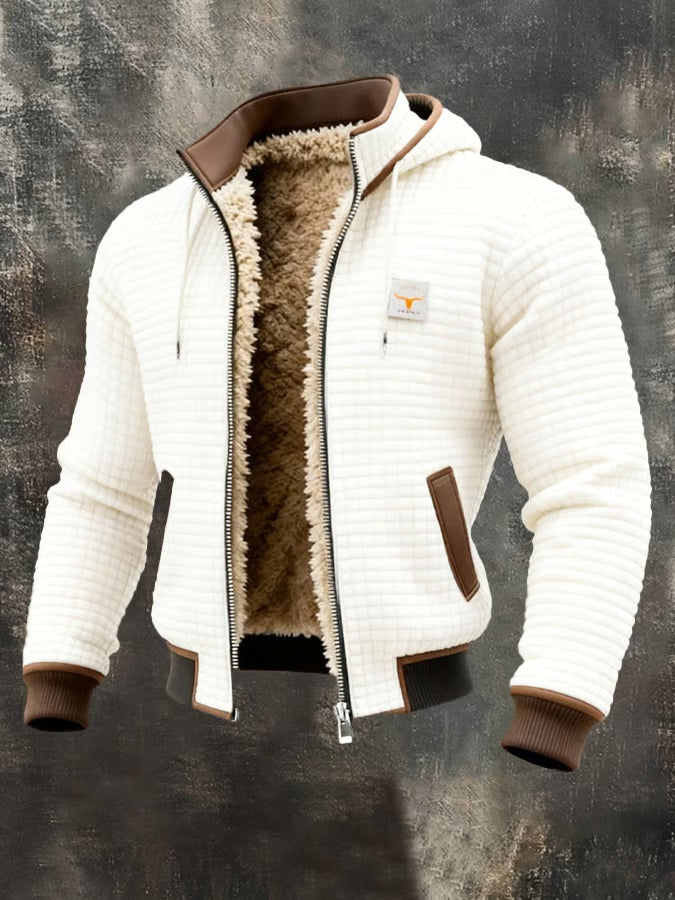 Varga | Blouson rétro à capuche et zip