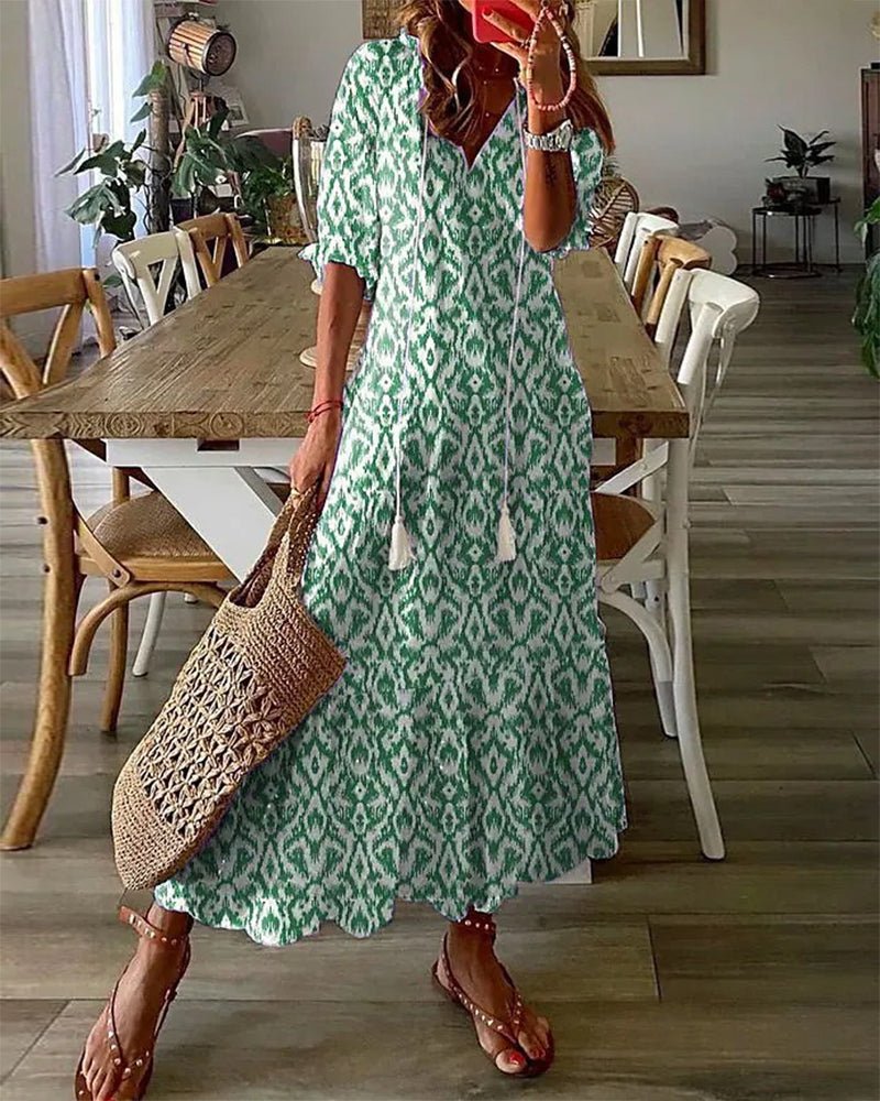 Varga | Midi šaty v boho štýle pre ženy