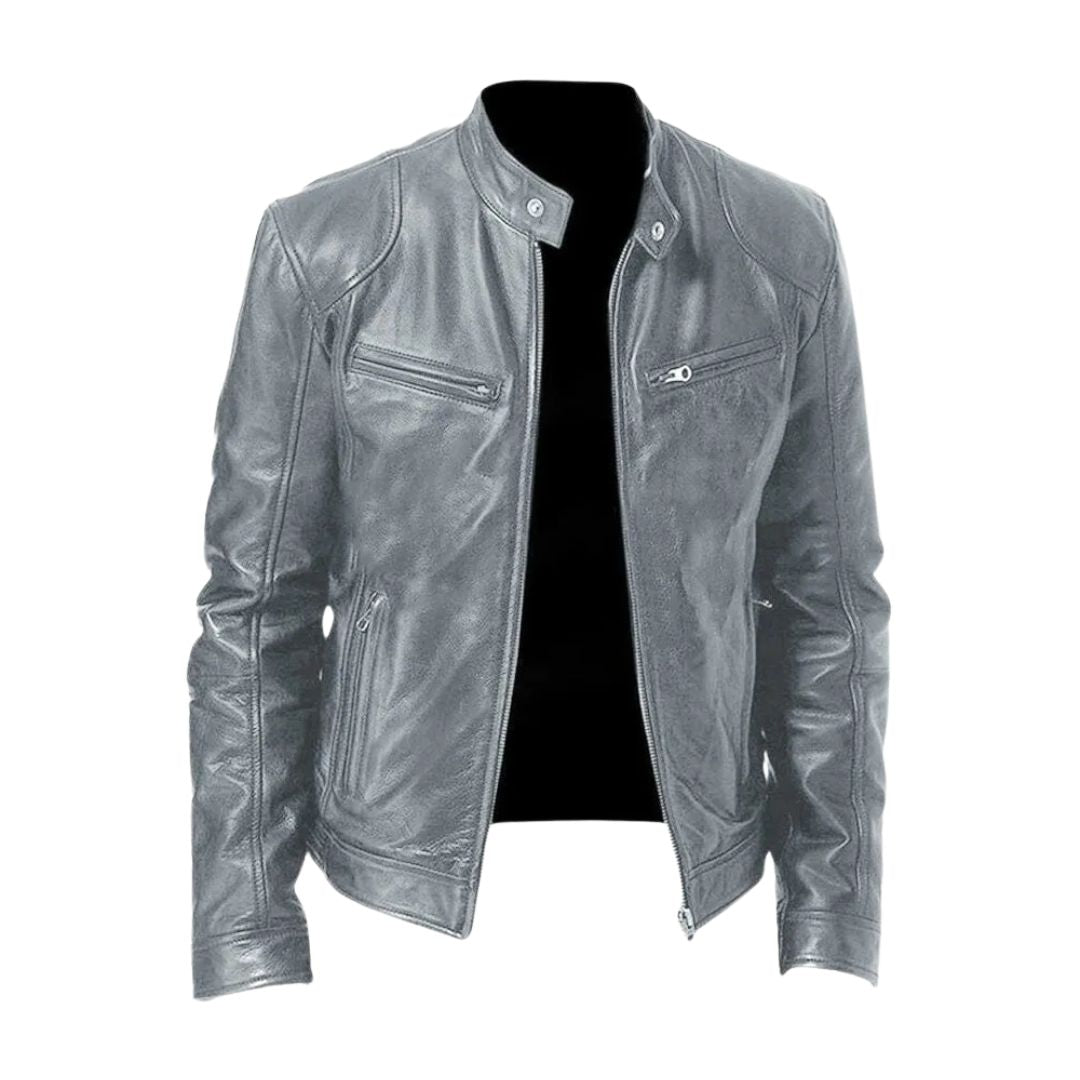 Varga | Veste en cuir casual