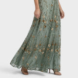 Varga | Vestido maxi halter fluido elegante pre ženy