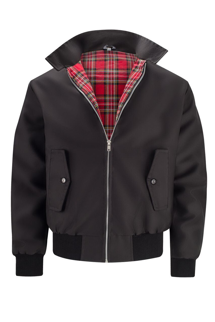 Varga | Blouson Harrington à doublure à carreaux