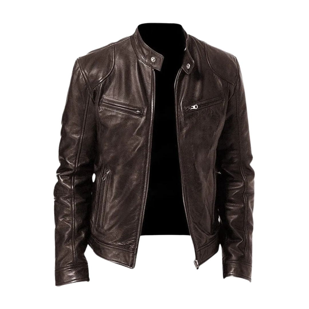 Varga | Veste en cuir casual