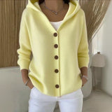 Varga | Zip-Up Hooded Cardigan