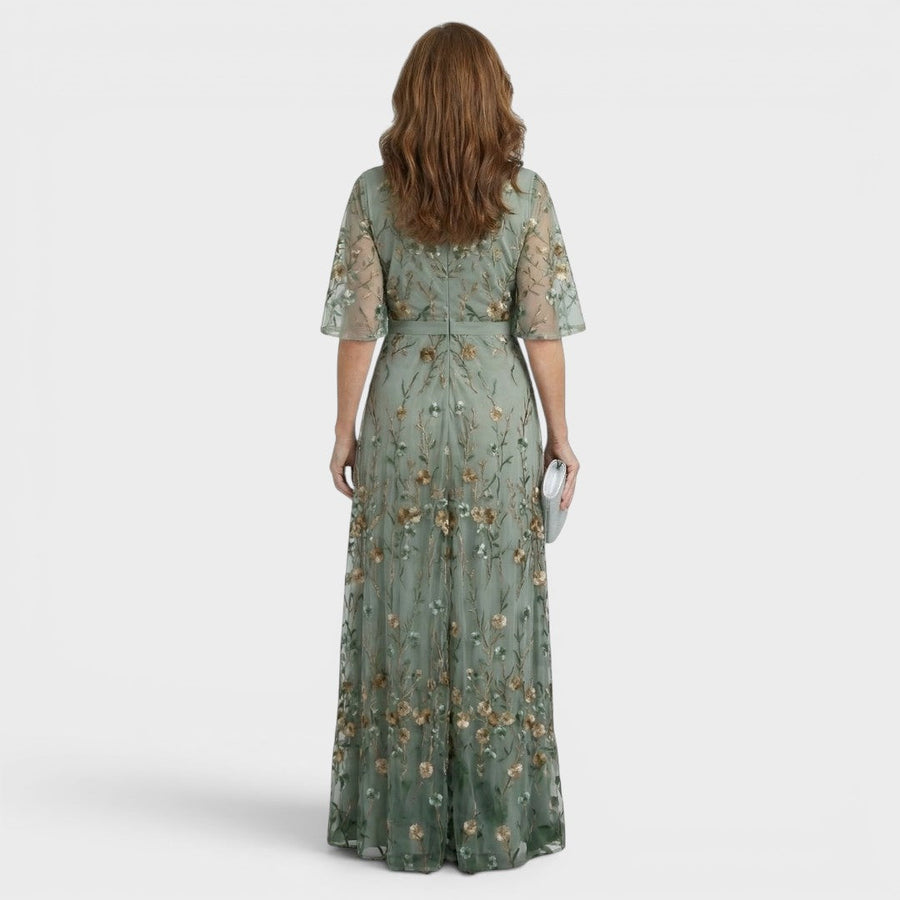 Varga | Vestido maxi halter fluido elegante pre ženy