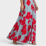 Varga | Vestido maxi halter fluido elegante pre ženy