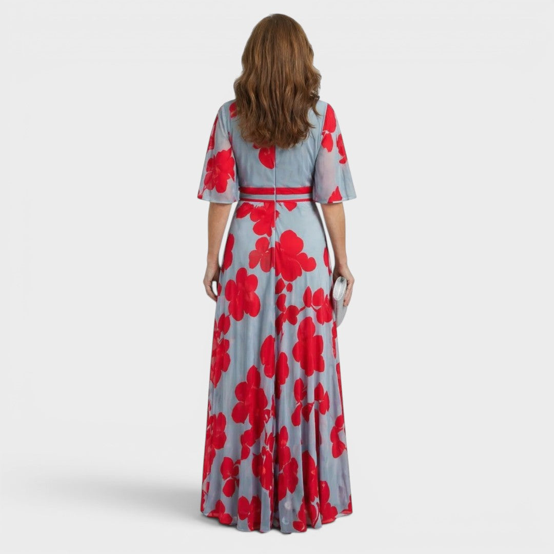 Varga | Vestido maxi halter fluido elegante pre ženy