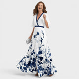 Varga | Vestido maxi halter fluido elegante pre ženy