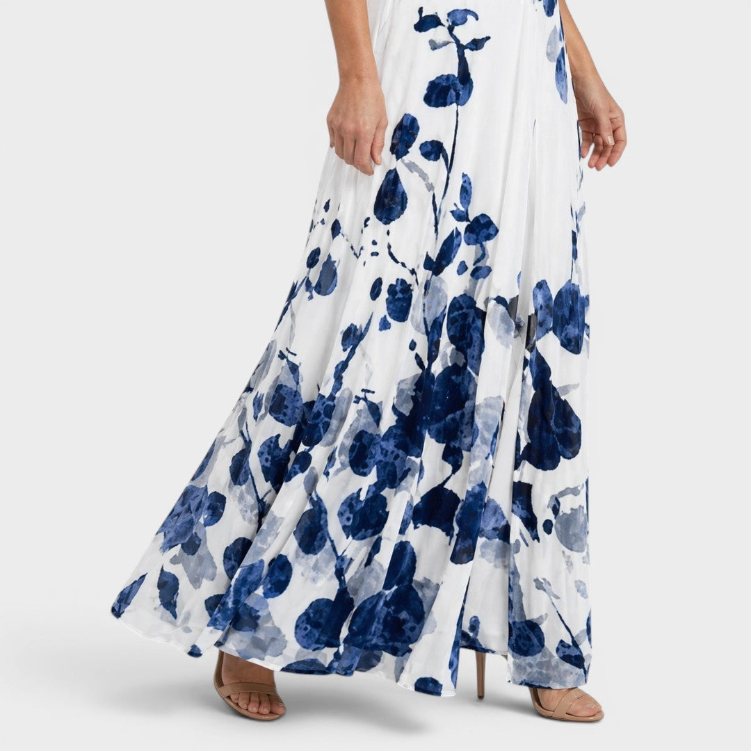 Varga | Vestido maxi halter fluido elegante pre ženy