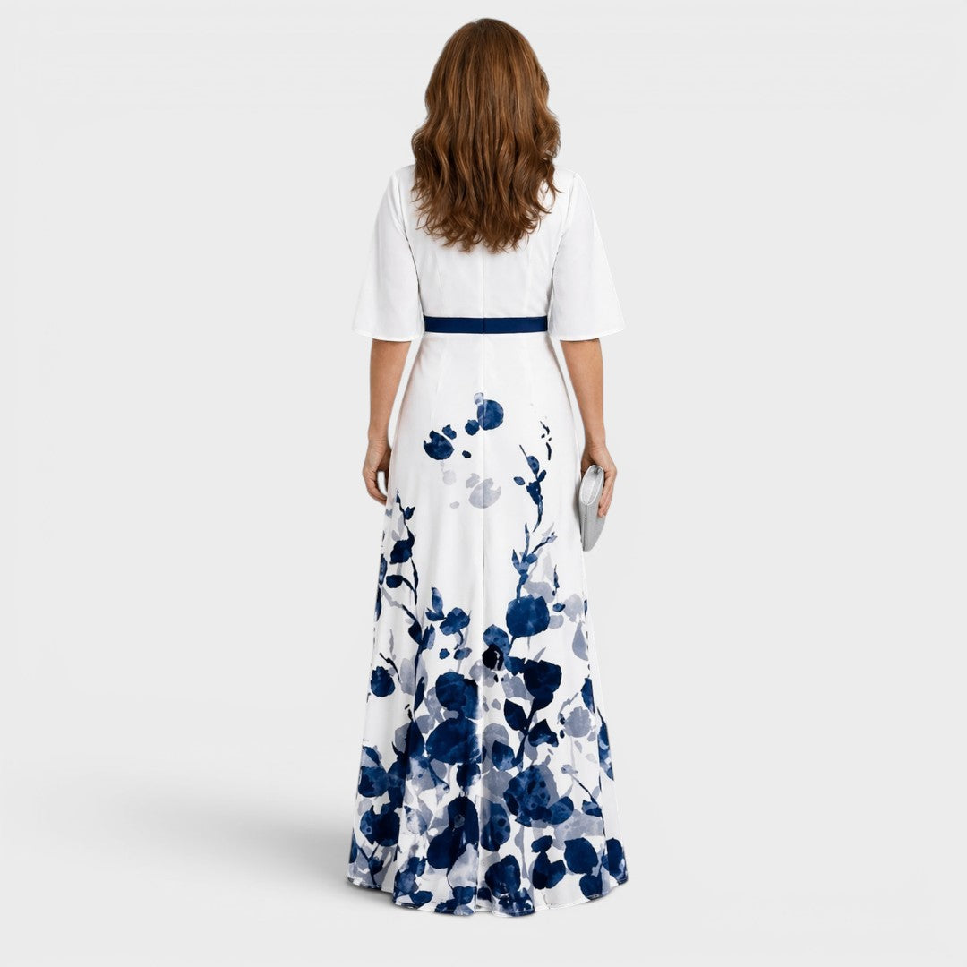 Varga | Vestido maxi halter fluido elegante pre ženy