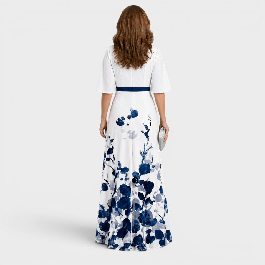 Varga | Vestido maxi halter fluido elegante pre ženy