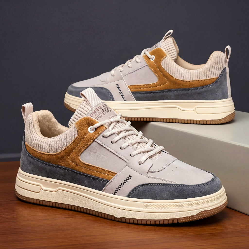 Varga | Baskets en cuir à lacets pour homme