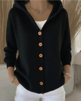 Varga | Zip-Up Hooded Cardigan