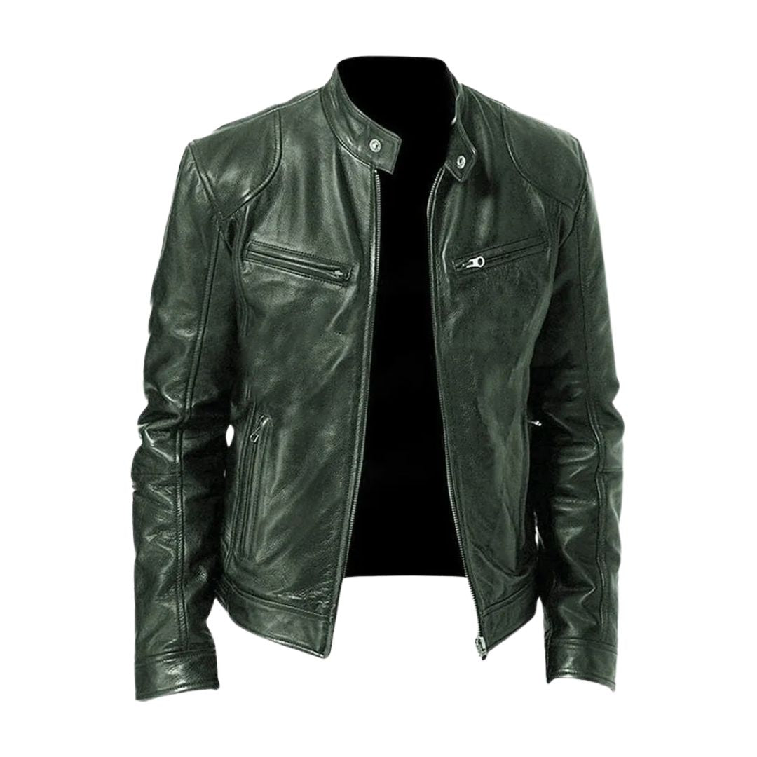 Varga | Veste en cuir casual