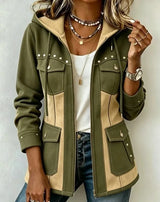Varga | Patchwork Hooded Jacket