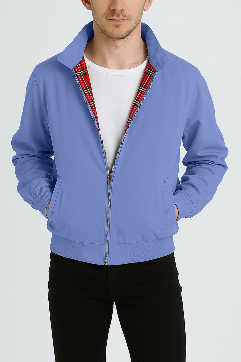 Varga | Blouson Harrington à doublure à carreaux