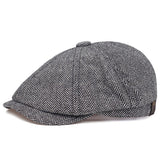 Varga | Casquette en laine à motif pied-de-poule