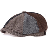 Varga | Casquette en laine à motif pied-de-poule