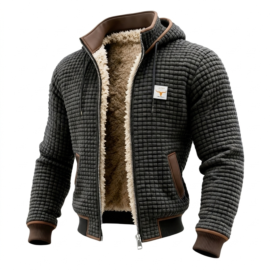 Varga | Blouson rétro à capuche et zip