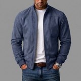 Varga | Blouson bomber en cuir retourné