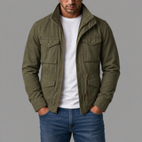 Varga | Giacca militare M-65 | foto-apertura-grigio