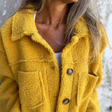 Varga | Veste en fausse fourrure douce avec boutons