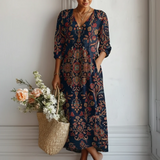 Varga | Boho šaty s potlačou pre ženy