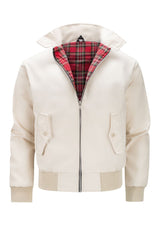 Varga | Harrington Jacket with Plaid Lining
